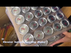 37.2mm bouton rond d'ascenseur pièces de rechange d'ascenseur bouton de levage