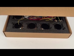 Bouton tactile ronde haute définition de 1,28 pouce Bouton d'ascenseur de sol personnalisé pour les pièces d'ascenseur